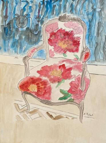 Chair III (Watercolor)