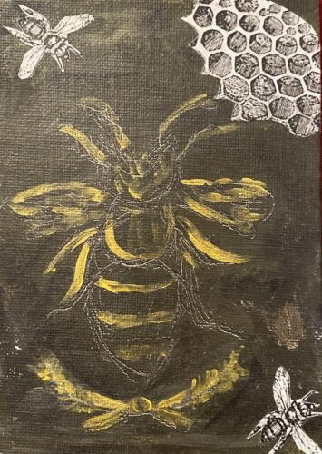 Bee Life5”X 7”Sold