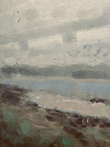 Rain On The Train Window