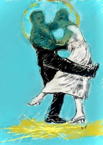New Year Dance In Color