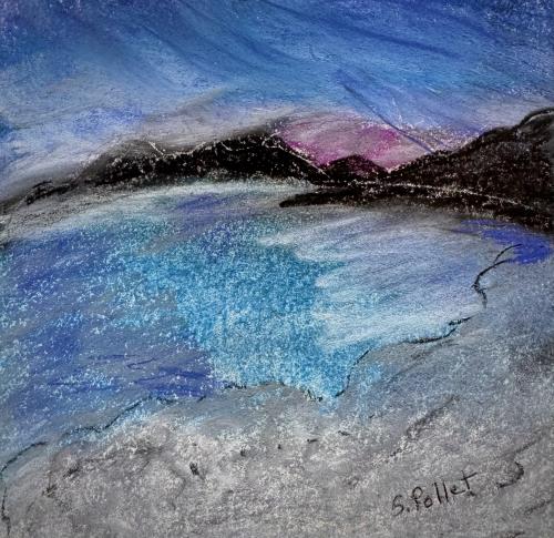 Island Life Series5.5”X 8.5”Pastels on Paper
