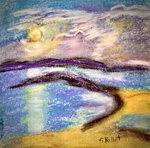 Island Life Series5.5”X 8.5”Pastels on Paper