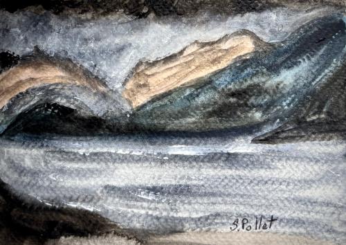 Island Life Series5.5”X 8.5”Pastels on Paper
