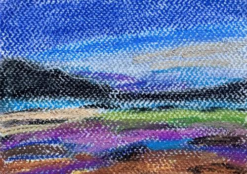 Island Life Series5.5”X 8.5”Pastels on Paper