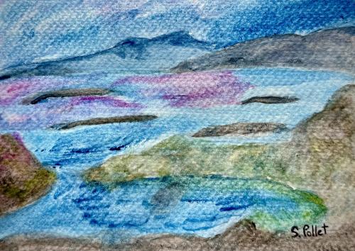 Island Life Series5.5”X 8.5”Pastels and Watercolors on Paper
