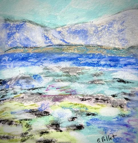 Island Life Series5.5”X 8.5”Pastels on Paper