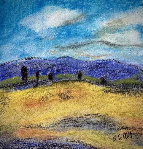 Island Life Series5.5”X 8.5”Pastels on Paper