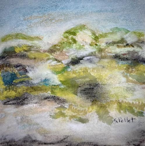 Island Life Series5.5”X 8.5”Pastels on Paper