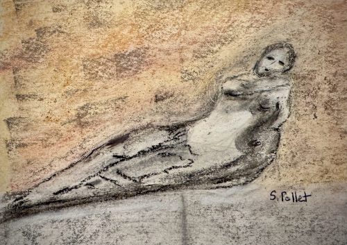 Italian Stone5.5”X 8.5”Pastels on Paper