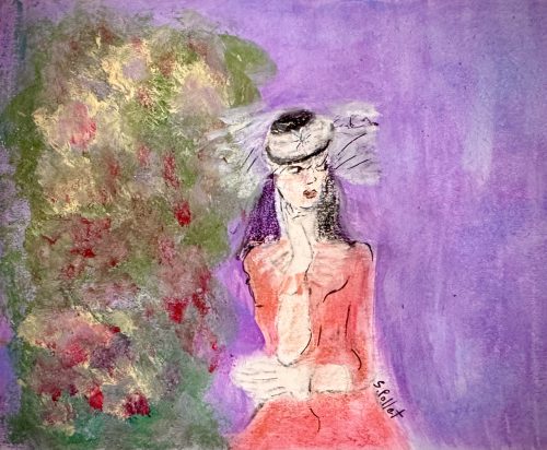 Fashion Forward5.5” X 8.5”Acrylic on Paper