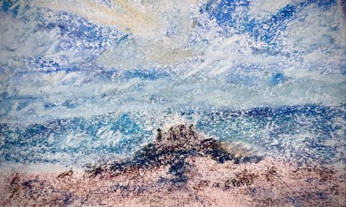 Atlantic Ocean5.5”X 8.5”Pastels on Paper