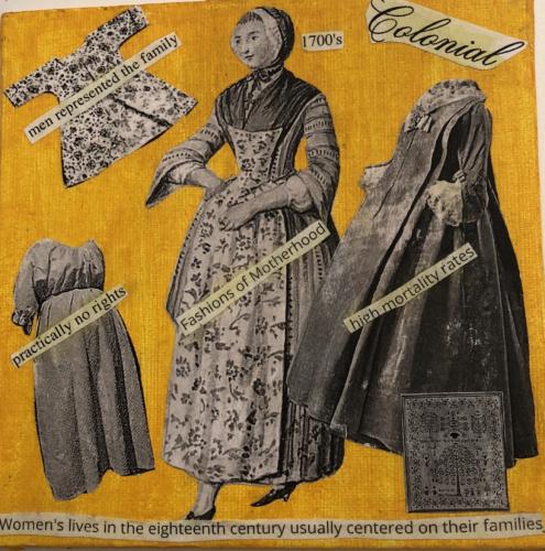 Maternity Clothing 1700's